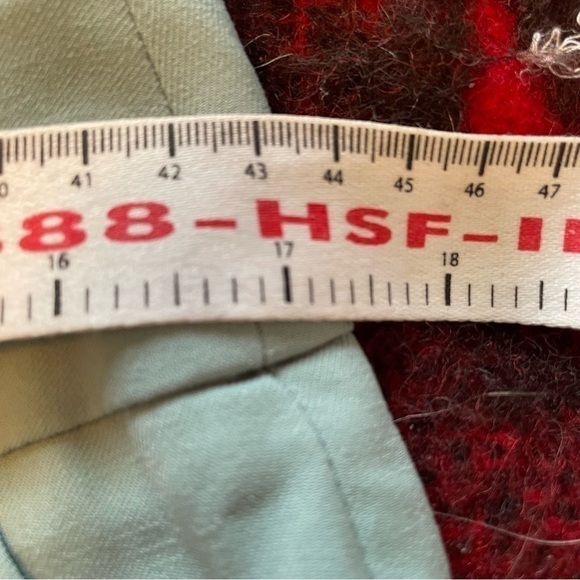 H&M Pleat Detailed Shorts Size 12 Blue/Green/Gray Color - Picture 7 of 10